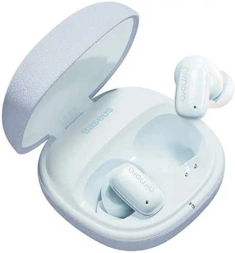 Baseus AirNora 2 Draadloze Bluetooth Oordopjes Noise Cancelling Blauw afbeelding 4