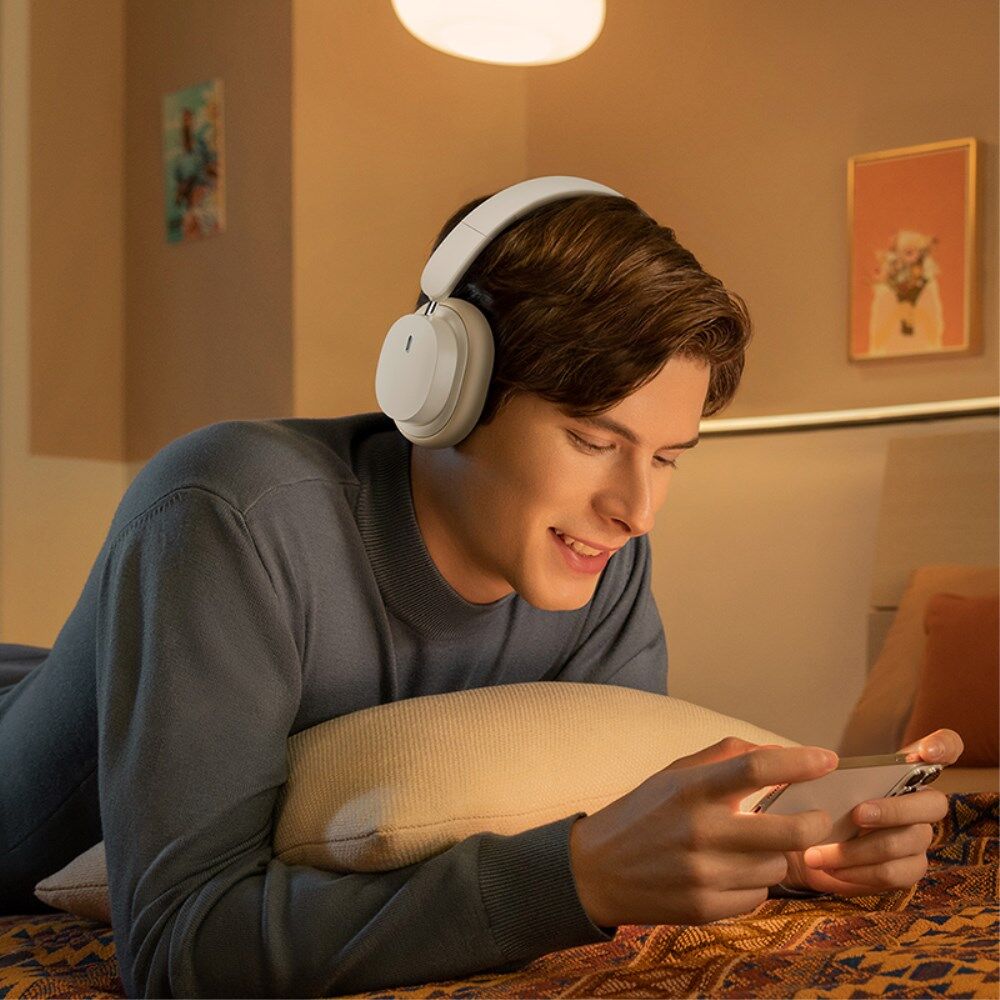 Baseus Bowie D05 Draadloze Koptelefoon Bluetooth 5.3 Beige afbeelding 10