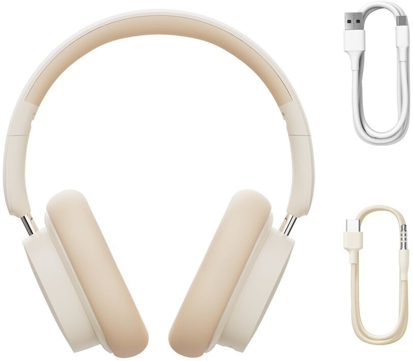 Baseus Bowie D05 Draadloze Koptelefoon Bluetooth 5.3 Beige afbeelding 11