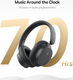 Baseus Bowie D05 Draadloze Over-Ear Koptelefoon Bluetooth 5.3 Antraciet afbeelding 2
