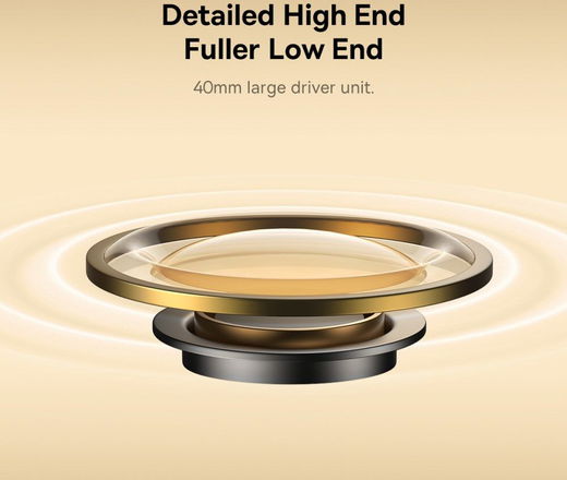 Baseus Bowie D05 Draadloze Over-Ear Koptelefoon Bluetooth 5.3 Antraciet afbeelding 5