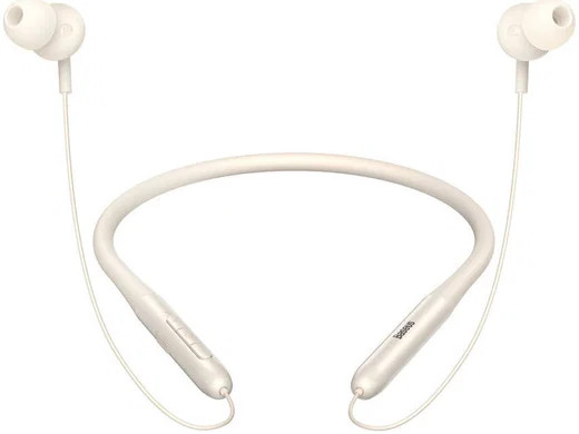 Baseus Bowie P1x Bluetooth Oordopjes met Nekband Beige afbeelding 1
