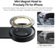 Baseus C02 Magnetische MagSafe Dashboard Telefoonhouder Auto Zwart afbeelding 8