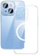 Baseus iPhone 14 Hoesje MagSafe + Screenprotector Transparant afbeelding 1