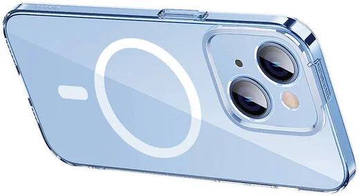 Baseus iPhone 14 Hoesje MagSafe + Screenprotector Transparant afbeelding 2