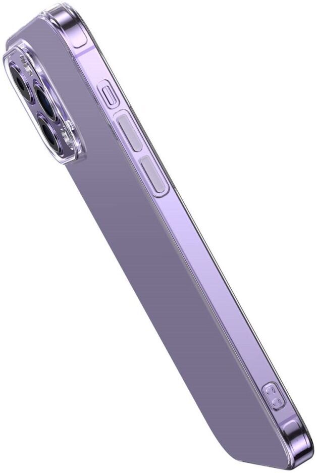 Baseus Apple iPhone 14 Pro Hoesje Ultra Dun Back Cover Transparant afbeelding 10