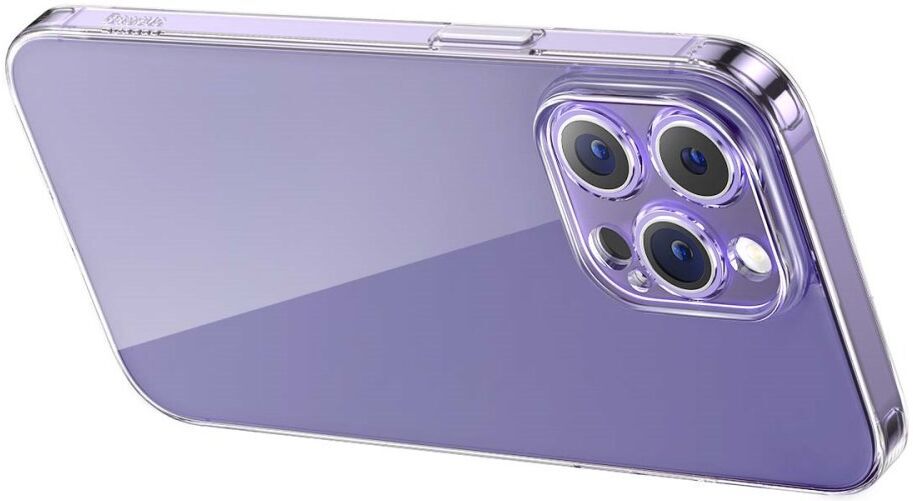 Baseus Apple iPhone 14 Pro Hoesje Ultra Dun Back Cover Transparant afbeelding 11