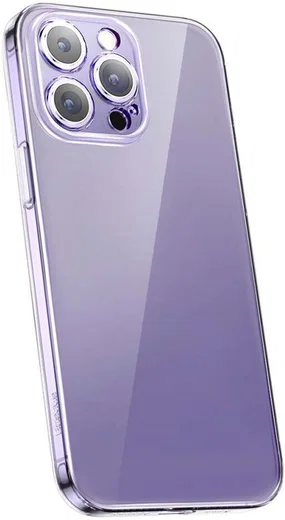 Baseus Apple iPhone 14 Pro Hoesje Ultra Dun Back Cover Transparant afbeelding 2