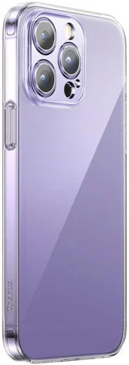 Baseus Apple iPhone 14 Pro Hoesje Ultra Dun Back Cover Transparant afbeelding 8