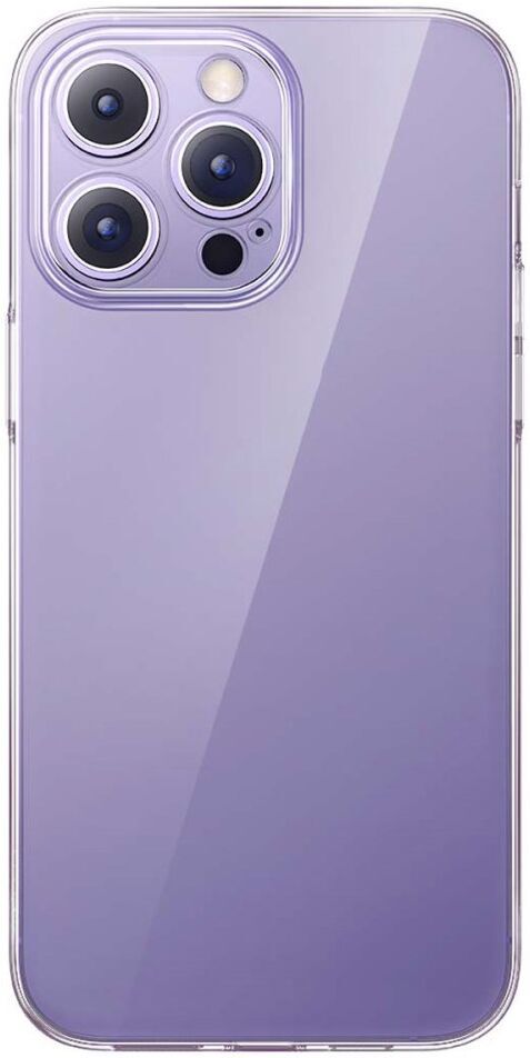 Baseus Apple iPhone 14 Pro Hoesje Ultra Dun Back Cover Transparant afbeelding 9