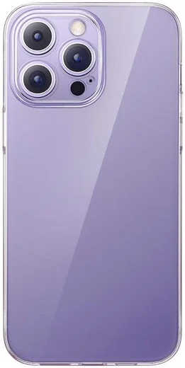 Baseus Apple iPhone 14 Pro Hoesje Ultra Dun Back Cover Transparant afbeelding 9