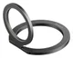 Baseus Halo Series Vouwbare Metalen Ring Standaard voor Vinger Grijs afbeelding 1