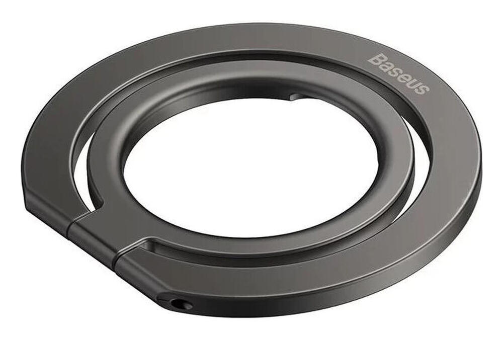 Baseus Halo Series Vouwbare Metalen Ring Standaard voor Vinger Grijs afbeelding 8