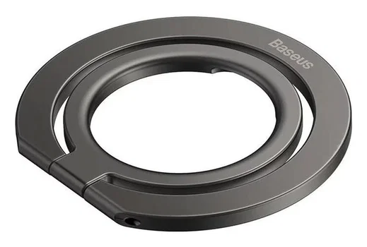Baseus Halo Series Vouwbare Metalen Ring Standaard voor Vinger Grijs afbeelding 8