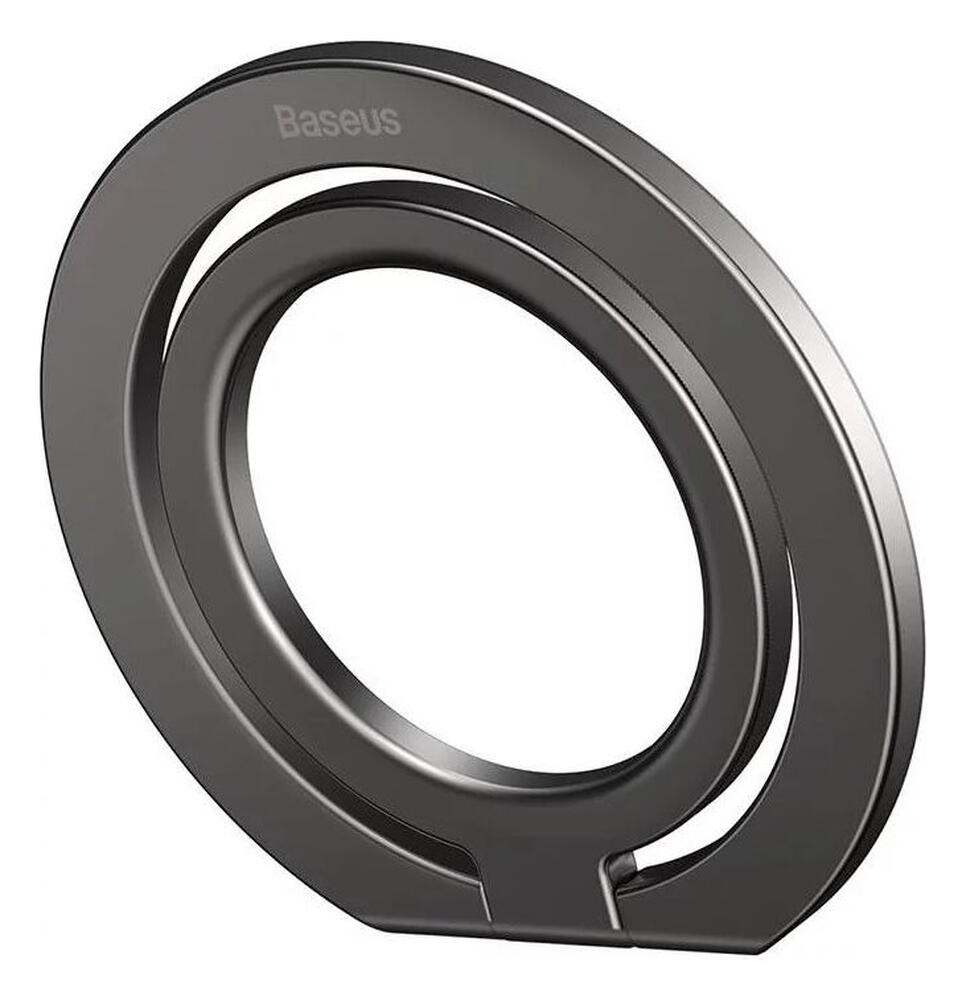 Baseus Halo Series Vouwbare Metalen Ring Standaard voor Vinger Grijs afbeelding 7