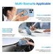 Baseus Halo Series Vouwbare Metalen Ring Standaard voor Vinger Grijs afbeelding 6