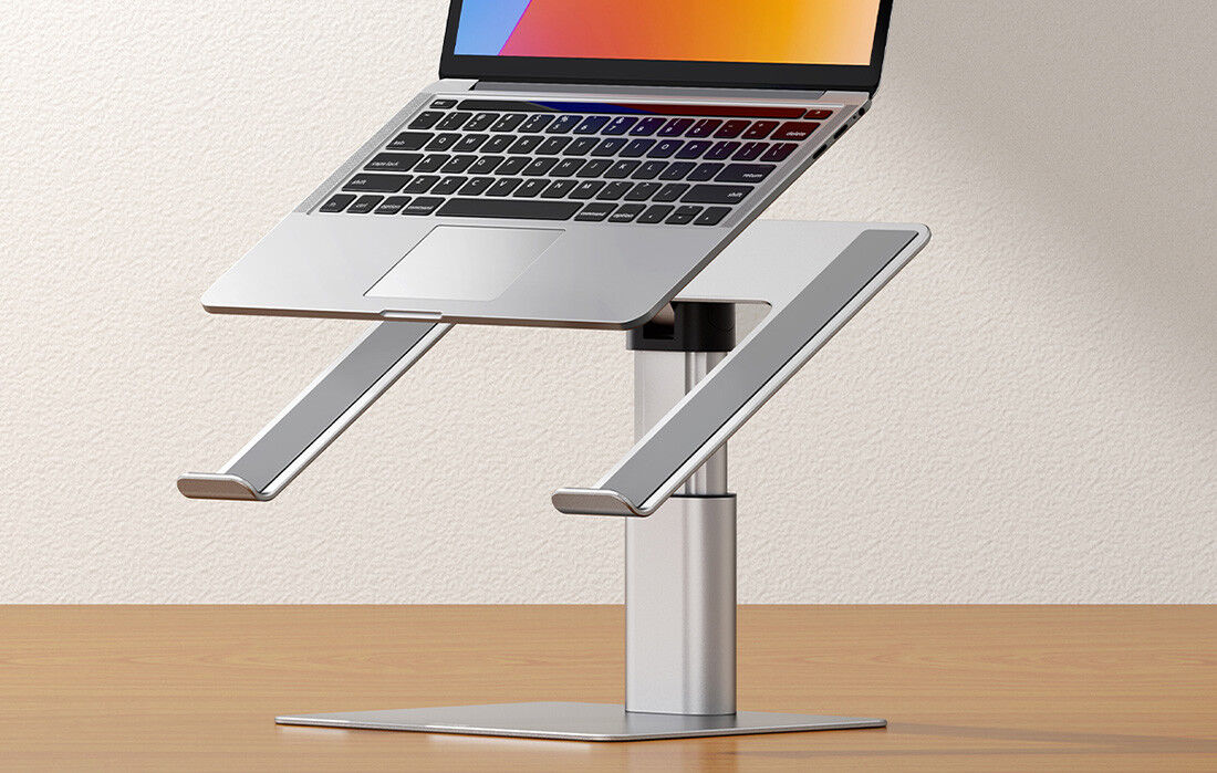 Baseus Verstelbare Laptop en Tablet Stand 11 tot 17.3 Inch Zilver afbeelding 5