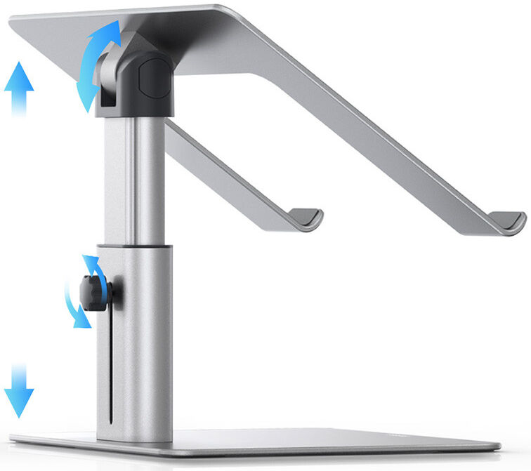 Baseus Verstelbare Laptop en Tablet Stand 11 tot 17.3 Inch Zilver afbeelding 7