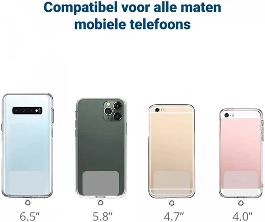 Bevestigingsplaatje voor Koordjes - Plaatje voor Hoesjes met Koord afbeelding 6