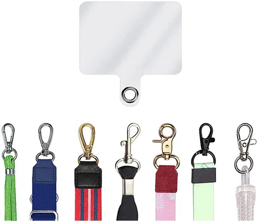 Bevestigingsplaatje voor Koordjes - Plaatje voor Hoesjes met Koord afbeelding 1