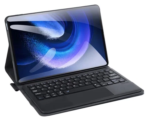 Dux Ducis Xiaomi Pad 6/6 Pro Hoes met Bluetooth Toetsenbord QWERTY afbeelding 1