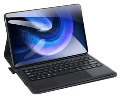 Dux Ducis Xiaomi Pad 6/6 Pro Hoes met Bluetooth Toetsenbord QWERTY afbeelding