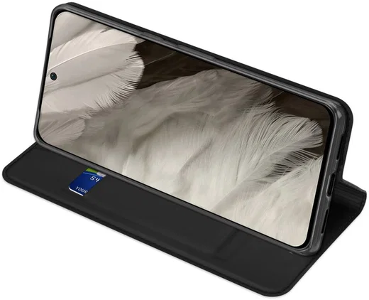 Dux Ducis Skin Pro Google Pixel 8 Hoesje Portemonnee Zwart afbeelding 5