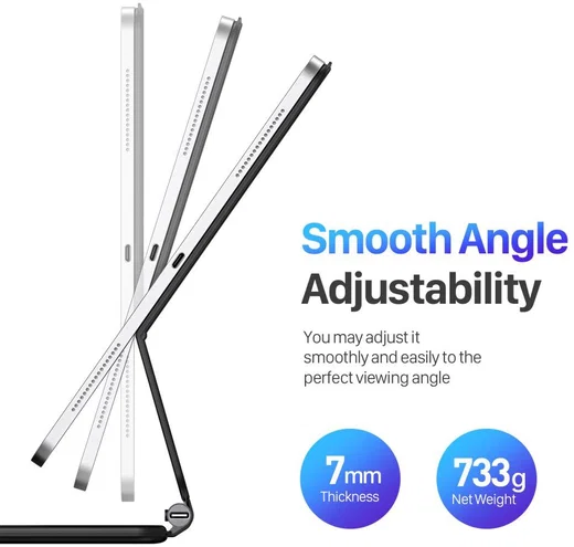 Dux Ducis iPad Pro 11/iPad Air (2022/2020) Toetsenbord Hoes Magnetisch afbeelding 7