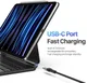 Dux Ducis iPad Pro 11/iPad Air (2022/2020) Toetsenbord Hoes Magnetisch afbeelding 9