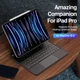 Dux Ducis iPad Pro 12.9 (2022/2021/2020) Magnetische Toetsenbord Hoes afbeelding 9