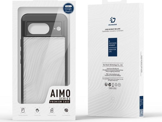 Dux Ducis Aimo Google Pixel 8 Hoesje Back Cover Zwart afbeelding 10