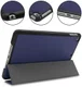 Apple iPad Mini 4 / Mini 5 Hoes Tri-Fold Book Case met Standaard Blauw afbeelding 9