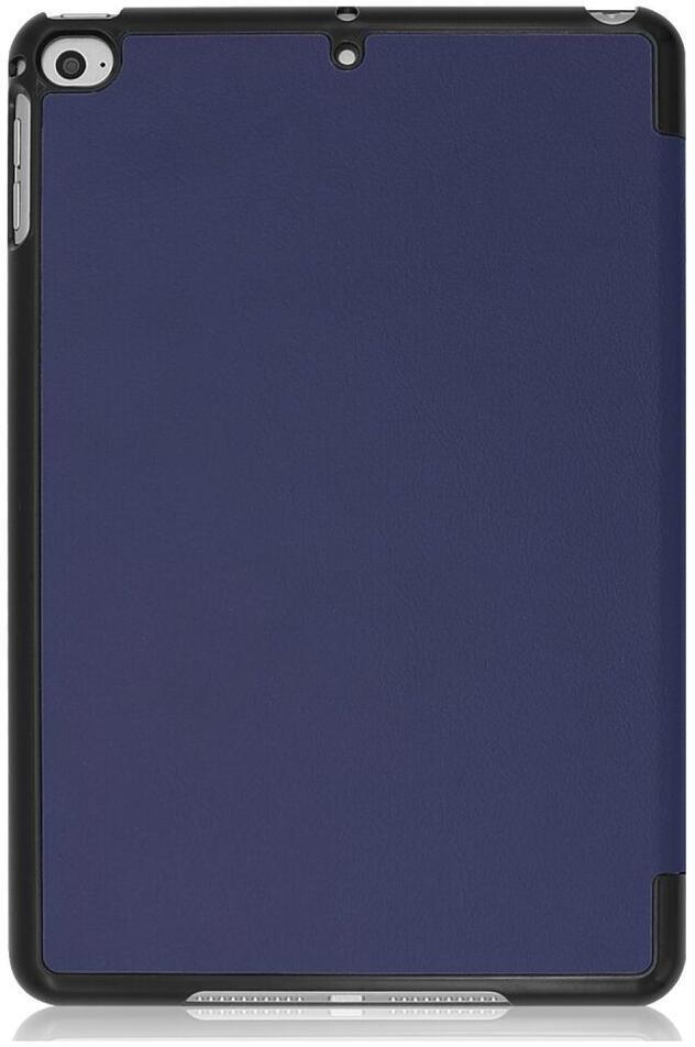 Apple iPad Mini 4 / Mini 5 Hoes Tri-Fold Book Case met Standaard Blauw afbeelding 11