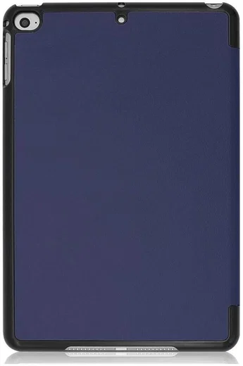 Apple iPad Mini 4 / Mini 5 Hoes Tri-Fold Book Case met Standaard Blauw afbeelding 11