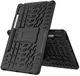 Samsung Galaxy Tab S7/Tab S8 Hoes Robuust Hybride Back Cover Zwart afbeelding 8