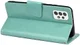 Samsung Galaxy A53 Hoesje Vlinder Bloem Book Case Pasjeshouder Groen afbeelding 6