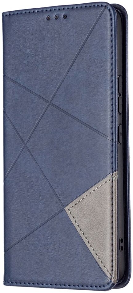 Samsung Galaxy A53 Hoesje Portemonnee Book Case Geometrie Design Blauw afbeelding 6
