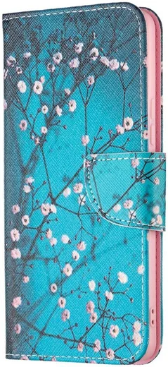Samsung Galaxy A53 Hoesje Portemonnee Book Case Bloesem Print afbeelding 2
