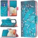 Samsung Galaxy A53 Hoesje Portemonnee Book Case Bloesem Print afbeelding 8