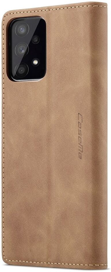 CaseMe 013 Samsung Galaxy A53 Hoesje Book Case met Pasjeshouder Bruin afbeelding 2