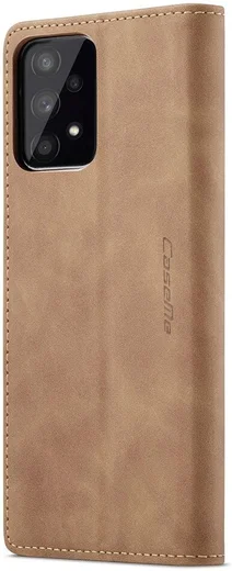 CaseMe 013 Samsung Galaxy A53 Hoesje Book Case met Pasjeshouder Bruin afbeelding 2