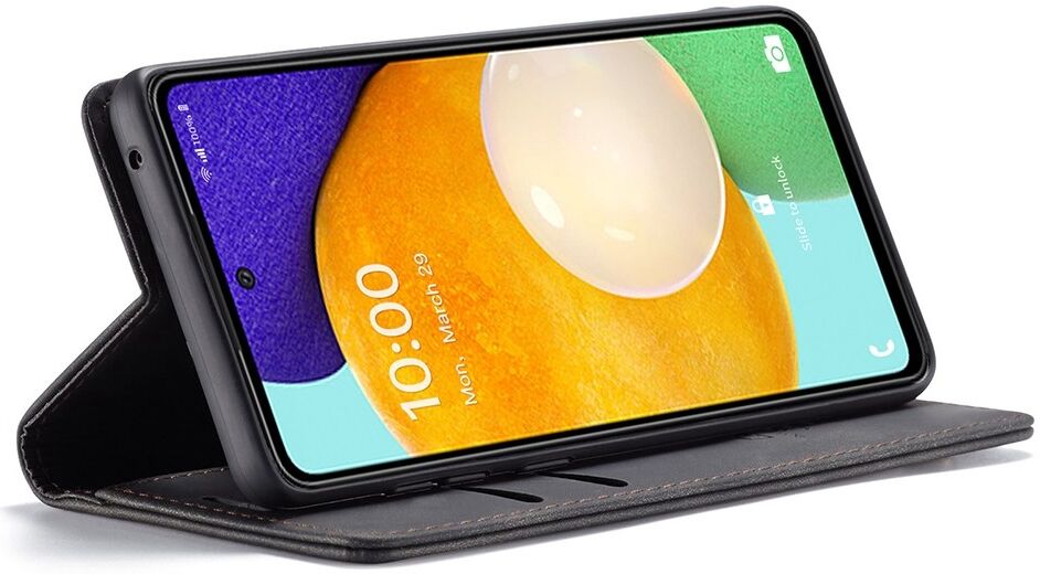CaseMe 013 Samsung Galaxy A53 Hoesje Book Case met Pasjeshouder Zwart afbeelding 12