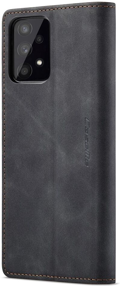 CaseMe 013 Samsung Galaxy A53 Hoesje Book Case met Pasjeshouder Zwart afbeelding 2