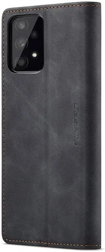 CaseMe 013 Samsung Galaxy A53 Hoesje Book Case met Pasjeshouder Zwart afbeelding 2