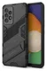 Samsung Galaxy A53 Hoesje Shockproof Kickstand Back Cover Zwart afbeelding 2