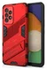 Samsung Galaxy A53 Hoesje Shockproof Kickstand Back Cover Rood afbeelding 2