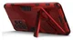 Samsung Galaxy A53 Hoesje Shockproof Kickstand Back Cover Rood afbeelding 4