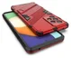 Samsung Galaxy A53 Hoesje Shockproof Kickstand Back Cover Rood afbeelding 6