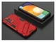 Samsung Galaxy A53 Hoesje Shockproof Kickstand Back Cover Rood afbeelding 8