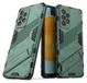 Samsung Galaxy A53 Hoesje Shockproof Kickstand Back Cover Groen afbeelding 1